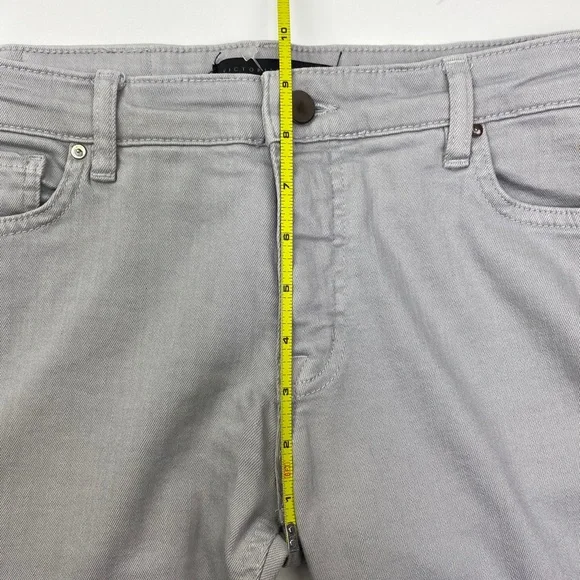 Victoria Beckham Gray Denim Ankle Skinny Jean Size 32 - Picture 5 of 13